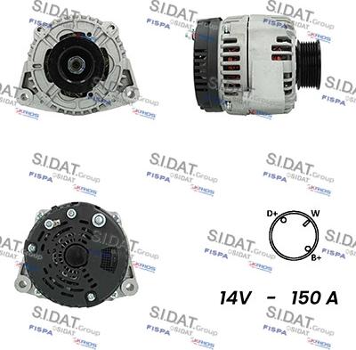 Fispa A12ML0337A2 - Alternator furqanavto.az