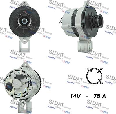 Fispa A12ML1055 - Alternator furqanavto.az