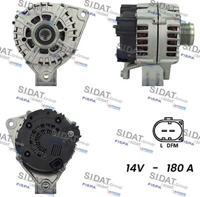 Fispa A12VA0406A2 - Alternator furqanavto.az