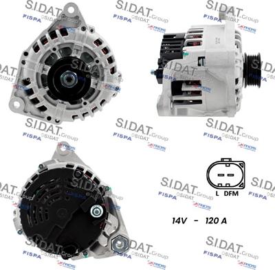 Fispa A12VA0500A2 - Alternator furqanavto.az