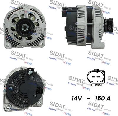 Fispa A12VA0507 - Alternator furqanavto.az