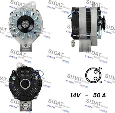 Fispa A12VA0519A2 - Alternator furqanavto.az