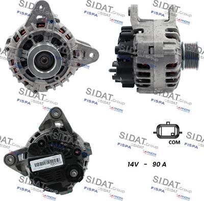 Fispa A12VA0581 - Alternator furqanavto.az