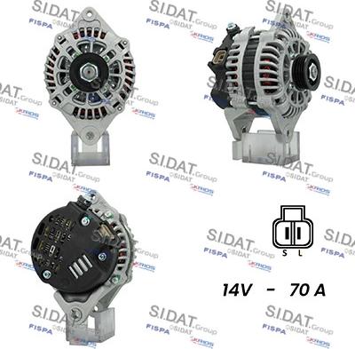 Fispa A12VA0525A2 - Alternator furqanavto.az