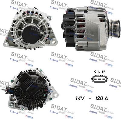 Fispa A12VA0526A2 - Alternator furqanavto.az