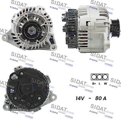 Fispa A12VA0520A2 - Alternator furqanavto.az