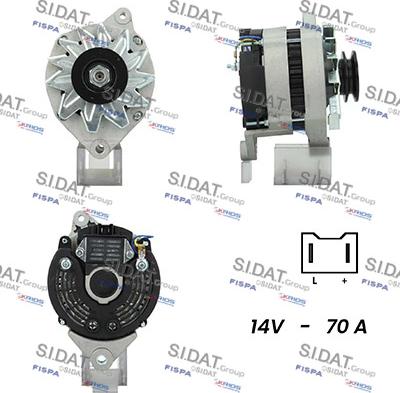 Fispa A12VA0571A2 - Alternator furqanavto.az