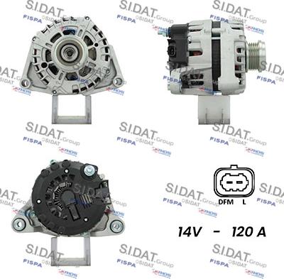 Fispa A12VA0645A2 - Alternator furqanavto.az