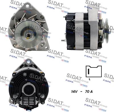 Fispa A12VA0617 - Alternator furqanavto.az