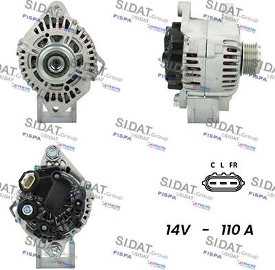 Fispa A12VA0676 - Alternator furqanavto.az