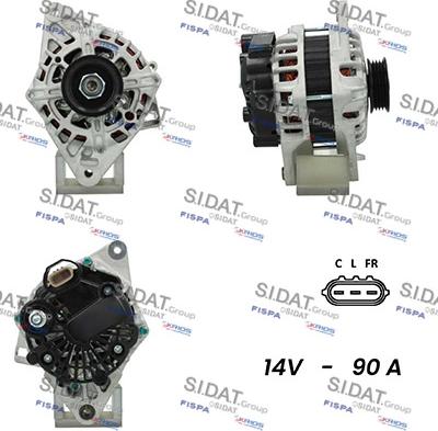 Fispa A12VA0670A2 - Alternator furqanavto.az