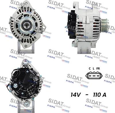 Fispa A12VA0671A2 - Alternator furqanavto.az