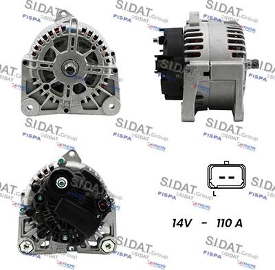 Fispa A12VA0043A2 - Alternator furqanavto.az