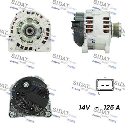 Fispa A12VA0065A2 - Alternator furqanavto.az