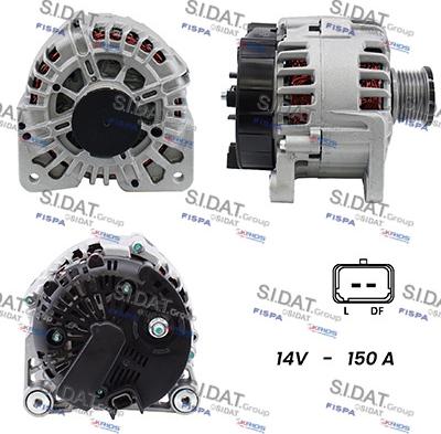 Fispa A12VA0008A2 - Alternator furqanavto.az