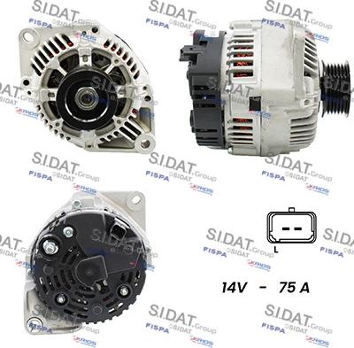 Fispa A12VA0085A2 - Alternator furqanavto.az