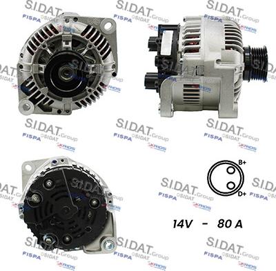 Fispa A12VA0029A2 - Alternator furqanavto.az