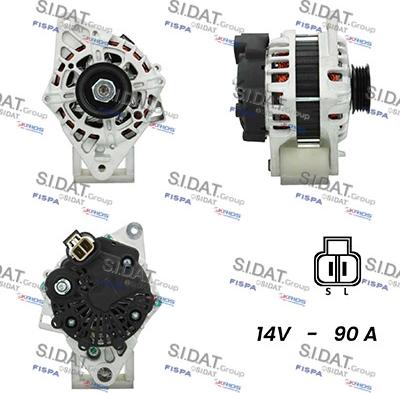 Fispa A12VA0165A2 - Alternator furqanavto.az