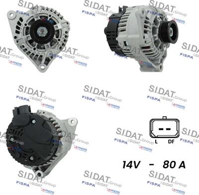 Fispa A12VA0182 - Alternator furqanavto.az