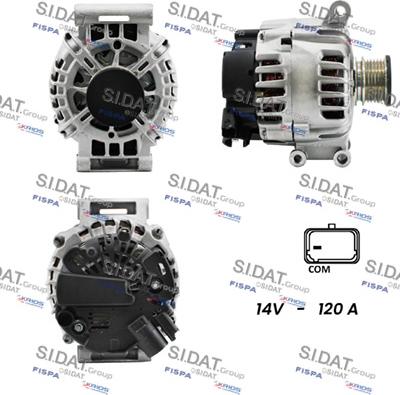 Fispa A12VA0135 - Alternator furqanavto.az