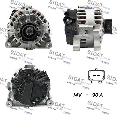 Fispa A12VA0125A2 - Alternator furqanavto.az