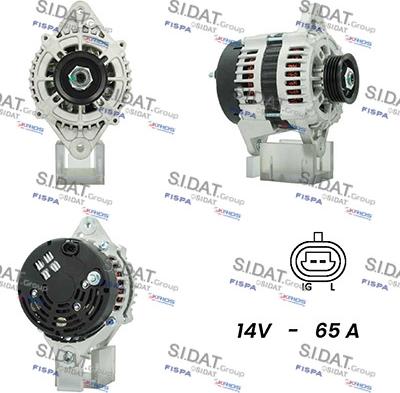 Fispa A12VA0126A2 - Alternator furqanavto.az