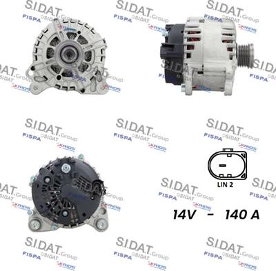 Fispa A12VA0864 - Alternator furqanavto.az