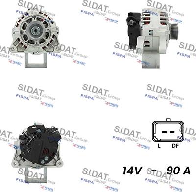 Fispa A12VA0806A2 - Alternator furqanavto.az