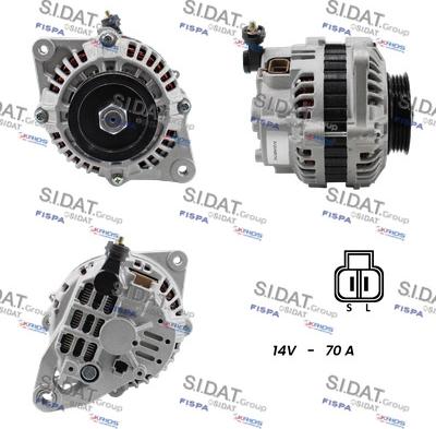 Fispa A12VA0817A2 - Alternator furqanavto.az