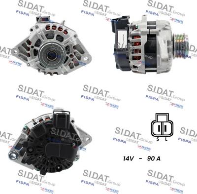 Fispa A12VA0820A2 - Alternator furqanavto.az