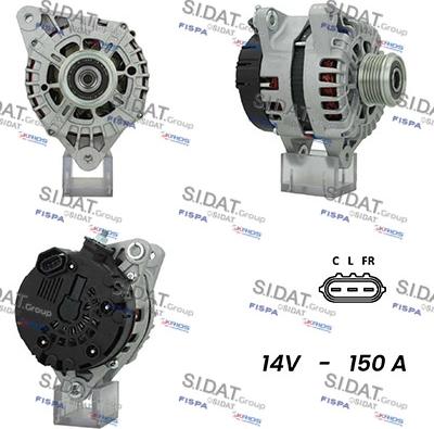 Fispa A12VA0362 - Alternator furqanavto.az