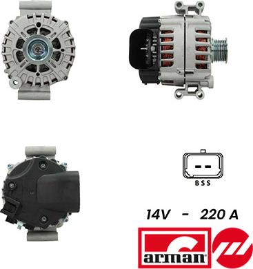 Fispa A12VA0383AS - Alternator furqanavto.az