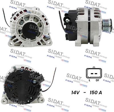 Fispa A12VA0249A2 - Alternator furqanavto.az