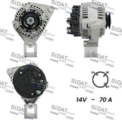 Fispa A12VA0246A2 - Alternator furqanavto.az