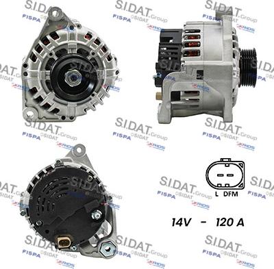 Fispa A12VA0240 - Alternator furqanavto.az