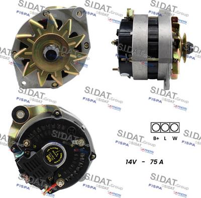 Fispa A12VA0264 - Alternator furqanavto.az