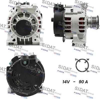 Fispa A12VA0271A2 - Alternator furqanavto.az