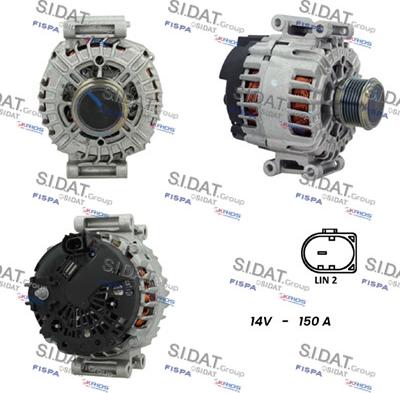 Fispa A12VA0748 - Alternator furqanavto.az