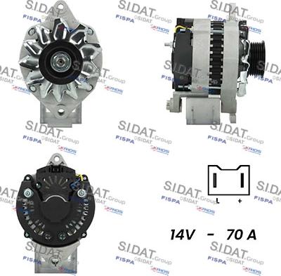 Fispa A12VA1005A2 - Alternator furqanavto.az