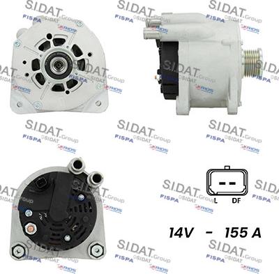 Fispa A12VA1006A2 - Alternator furqanavto.az