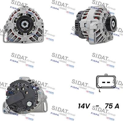 Fispa A12VA1011A2 - Alternator furqanavto.az