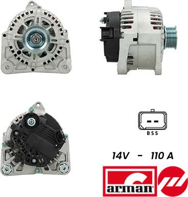 Fispa A12VA1025AS - Alternator furqanavto.az