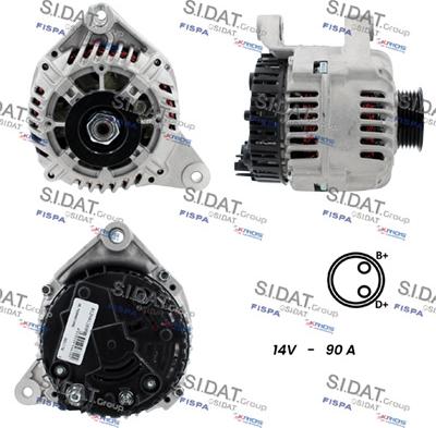 Fispa A12VA1169A2 - Alternator furqanavto.az