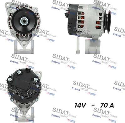 Fispa A12VA1128A2 - Alternator furqanavto.az