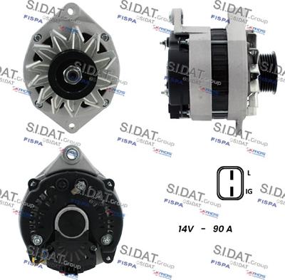 Fispa A12VA1290A2 - Alternator furqanavto.az