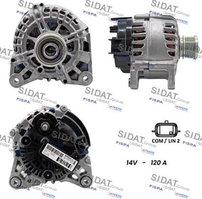 Fispa A12VA1245 - Alternator furqanavto.az