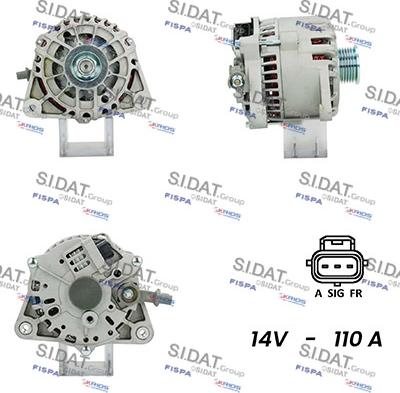 Fispa A12VS0466A2 - Alternator furqanavto.az