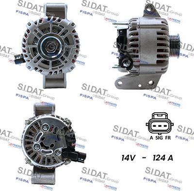 Fispa A12VS0088A2 - Alternator furqanavto.az