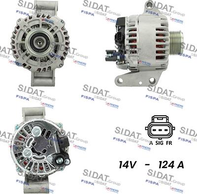 Fispa A12VS0338A2 - Alternator furqanavto.az