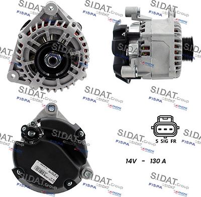 Fispa A12VS1166A2 - Alternator furqanavto.az